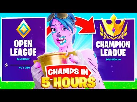 How I Hit Champion Division In 5 Hours! (Chapter 2 Season 3 Arena) | Devour Silent