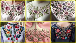 3D embroidery / floral embroidery designs / hand embroidered dress #embroidered #embroidery #latest 