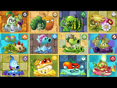 PvZ 2 Gameplay - All The Best Mint Plants Combo Challenge - Which Team Will Win (Part 2)