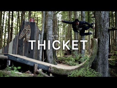 Into The Thicket / An ecologyst Skateboard Film - Secret halfpipe in the dense woods of Van Isle