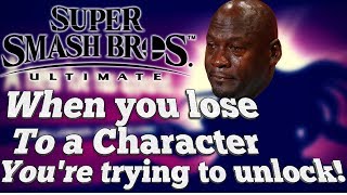 When You Lose To A Character You