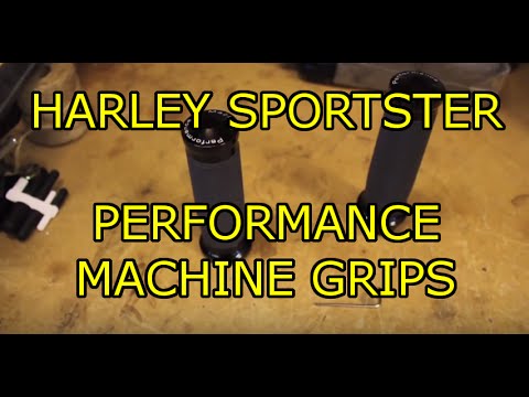 [HOW TO] Install Performance Machine Grips on a Harley Davidson Iron 883 Sportster