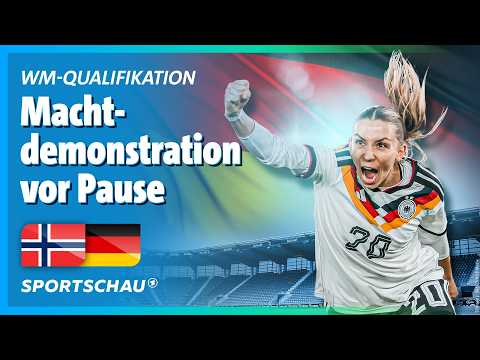 Norwegen - Deutschland WM-Qualifikation, Highlights | Sportschau Fußball