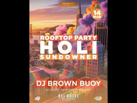 Celebrate Holi on a ROOFTOP | Bollywood Sundowner Party 2026