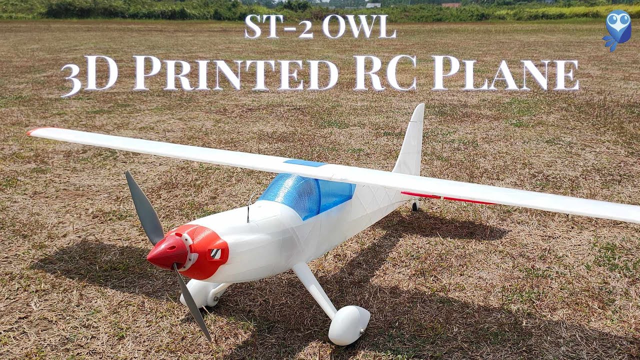 ST2 OWL - 3D Printed RC Plane from OWLplane.com