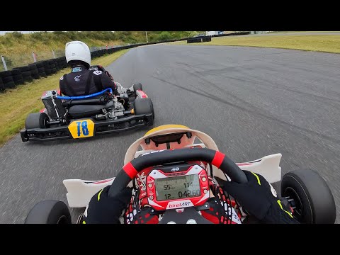 Rotax DD2 practice session - Midtjysk Karting Bane