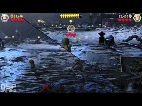 LEGO Jurassic World Co-op pt18 - JP 3 Conclusion! In the Birdcage/Spinosaurus Showdown