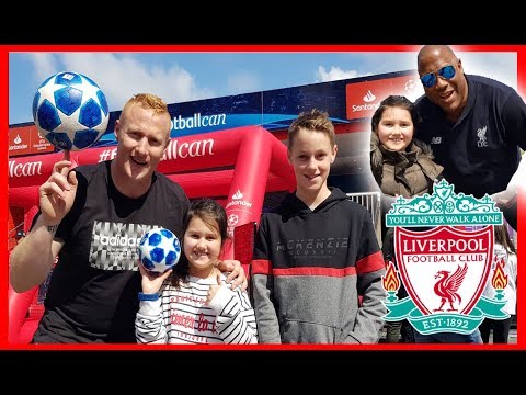 Meeting John Barnes in Liverpool