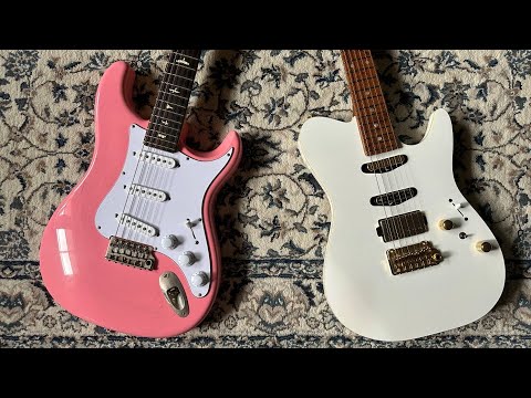 PRS Silver Sky vs Ibanez LB1 Clean tone shootout