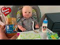 Reborn Baby Lunch Time Routine Reborn Role Play