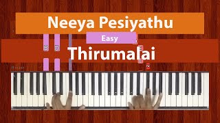 How To Play &quot;Neeya Pesiyathu&quot; (Easy) from Thirumalai | Bollypiano Tutorial
