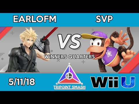 Tripoint Smash 11 - Winners Quarters - EarlofM (Cloud) Vs. SVP (Diddy Kong)