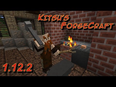 Обзор мода Kitsu's ForgeCraft / СТАНЬ НАСТОЯЩИМ КУЗНЕЦОМ