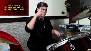 The Only Good Fascist Is A Very Dead Fascist - Propagandhi - Drum Cover