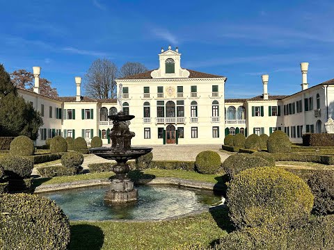 Andar per Villa Tiepolo Passi, con il Conte Alberto Passi