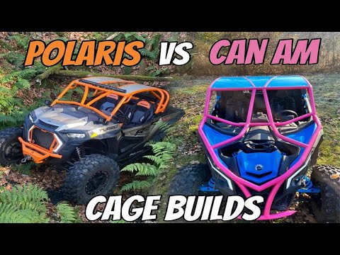 Polaris RZR XP Turbo and Can Am X3 DS Custom Cage Builds | Can Am X3 DS | RZR | XP 1000