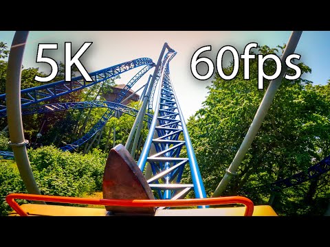 Video: Anubis: The Ride front seat on-ride 5K POV @60fps Plopsaland De Panne Belgium