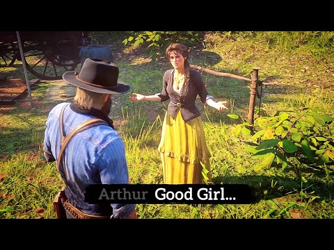 The Way Arthur calls Mary-Beth a "Good Girl" is so Funny - RDR2