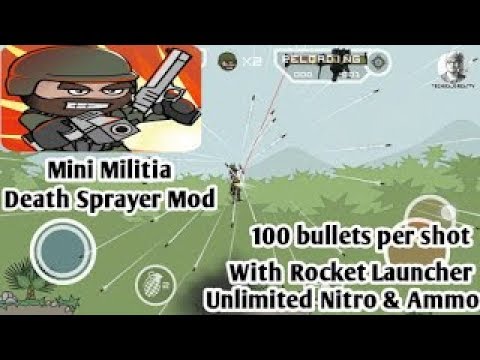 Mini Militia God Modunlimited Healthpowerammo One Shot Killno