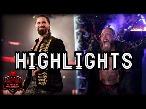 SETH ROLLINS VS EDGE HIGHLIGHTS