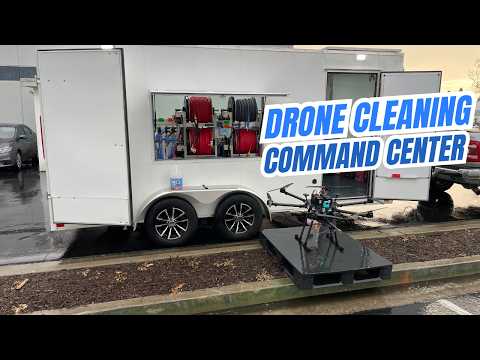 Why the ProTool Drone Trailer Is the Ultimate Mobile Drone Cleaning Command Center