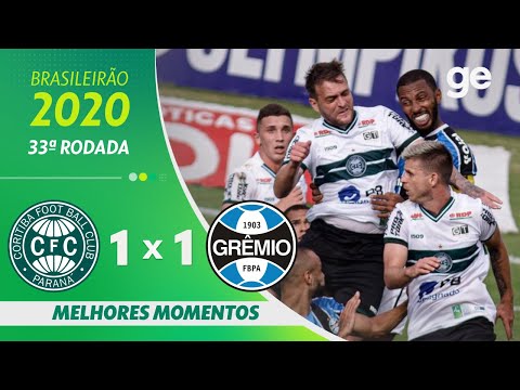 CORITIBA 1 X 1 GRÊMIO | MELHORES MOMENTOS | 33ª RODADA BRASILEIRÃO 2020 | ge.globo