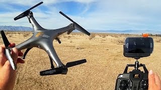HT F801W FPV Camera Drone Flight Test Review