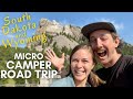 Micro Camper Road Trip: South Dakota and WY 🚙 Honda Element