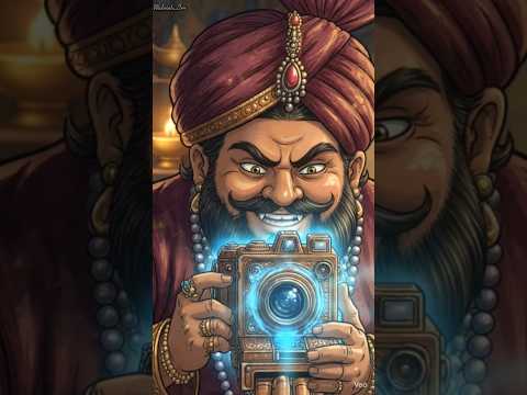 जादुई कैमरे ने लालची सेठ को तस्वीर में कैद कर दिया! 📸😱 | Hindi Moral Story #shorts