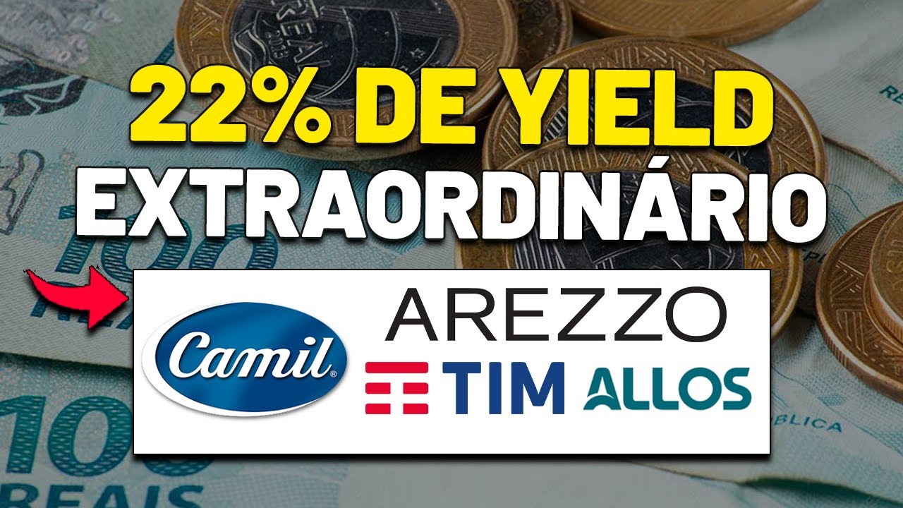🚨NOVOS ANÚNCIOS de DIVIDENDOS: até 22% de yield! CAMIL, ALLOS, TIM, AREZZO e mais