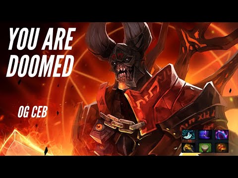 OG Ceb Doom "You are Doomed" | Dota 2 Patch 7.25b