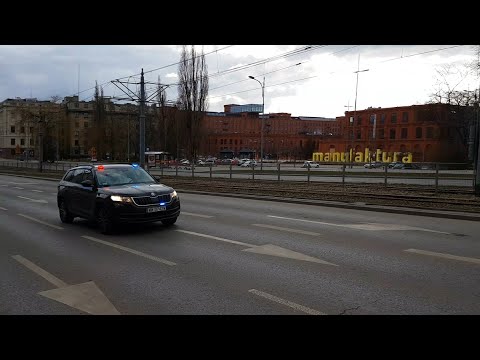 Alarmowo! Nieoznakowana Skoda Kodiaq z Komendy Stołecznej Policji