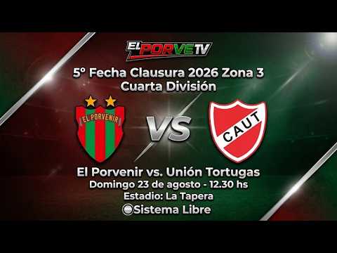 Cuarta División C. A. El Porvenir del Norte vs. U. Tortugas