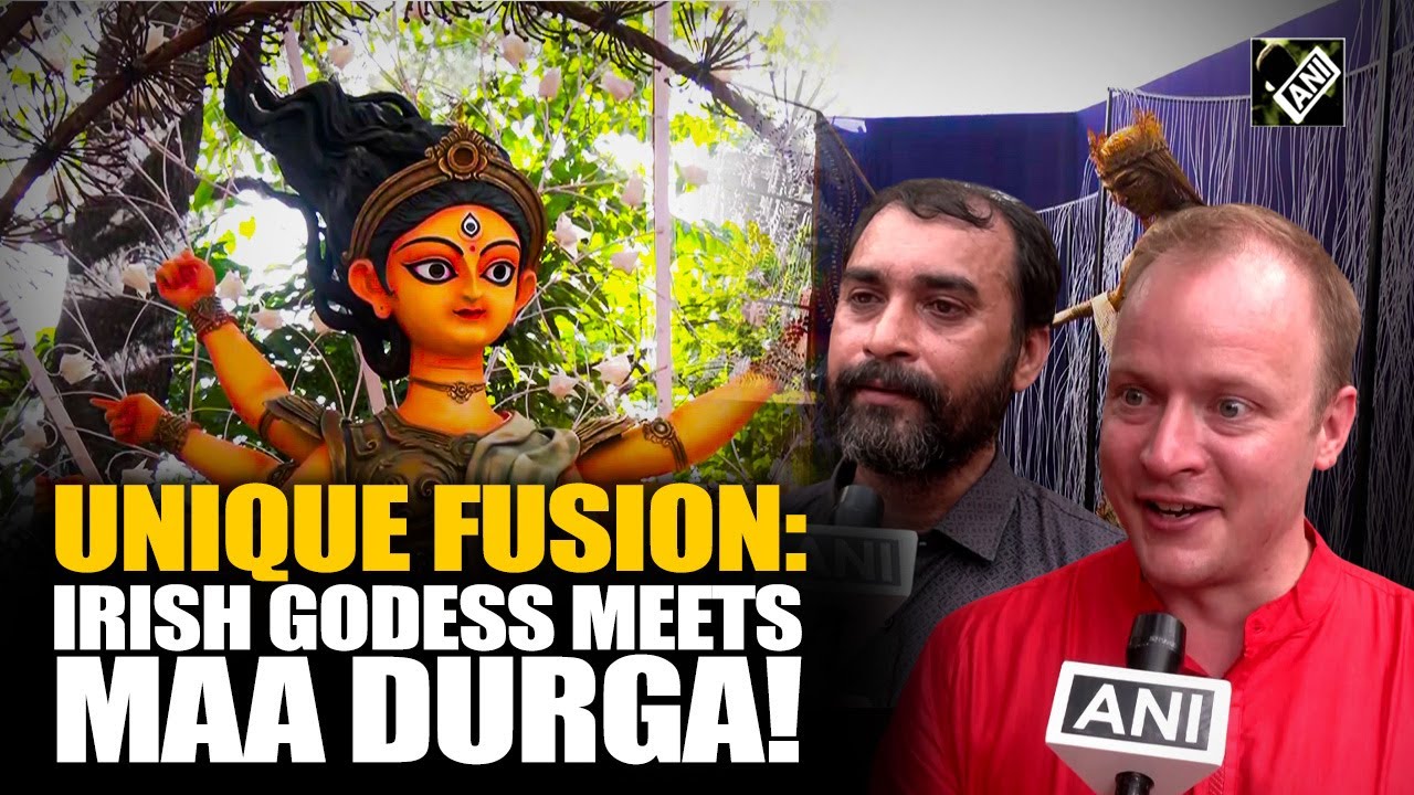 Durga Puja meets Irish Mythology: Behala Natun Dal in Kolkata celebrates 75 years of diplomatic ties