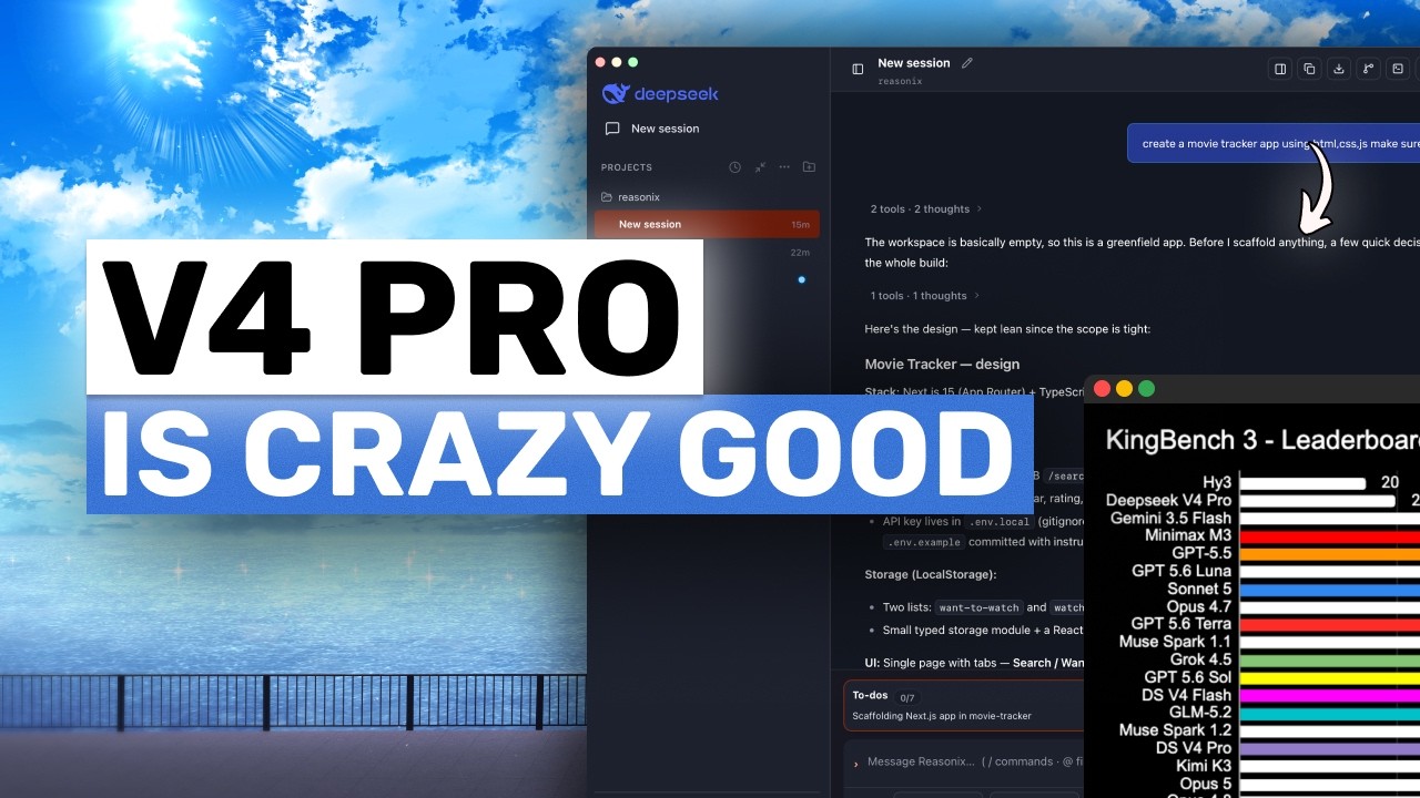 Deepeek V4 Pro 0813 (Fully Tested): Okay, this is ACTUALLY CRAZY!