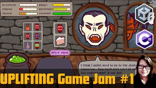 Uplifting Game Jam 1 - Prototyping Around a Difficult Theme