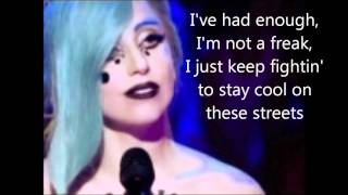Lady Gaga - Hair Acoustic Lyrics
