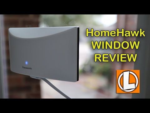 Panasonic HomeHawk Window WiFi Camera Review - Unboxing, Features, Installation, Video Quality