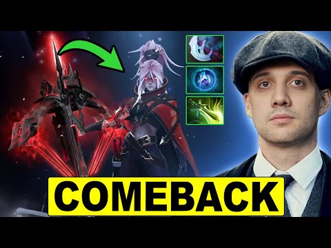 Arteezy's Drow Ranger Makes this INSANE Comeback in this HARD GAME