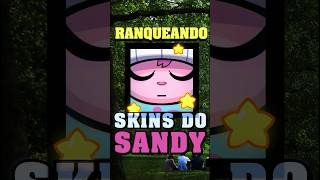 QUAL A MELHOR SKIN DO SANDY? 🤔 #brawlstars #sandy #brawlstarsshorts #shorts