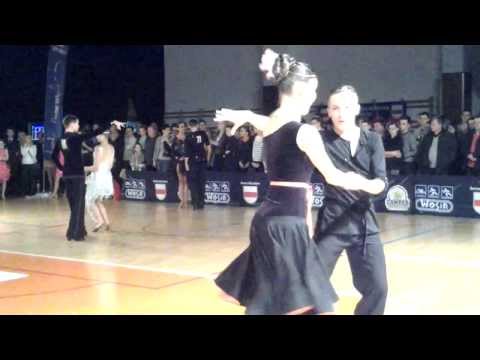 Gabriela Stepnowska - Paweł Kalewski, Mistrzostwa Okręgu Mazowieckiego 2013, Junior II, samba.