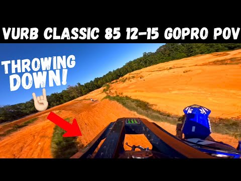 HELMET CAM - Full Send & Big Whips From Cooper Johnson on a YZ85 at the Vurb Classic (NXT LVL 101)
