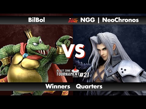 BilBol (King K. Rool) VS NidhoGG | NeoChronos (Sephiroth) - Blast Zone Tournament #21