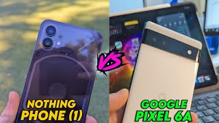 Nothing Phone (1) vs Google Pixel 6a | Тест камер