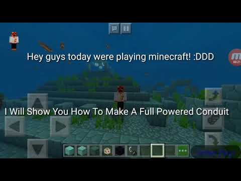 How To Make A Full Powered Conduit | How To Make A Conduit