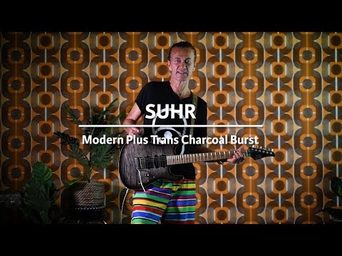 Suhr Modern Plus Trans Charcoal Burst HSH Roasted Maple played by Erwin van Ligten | Demo @ TFOA
