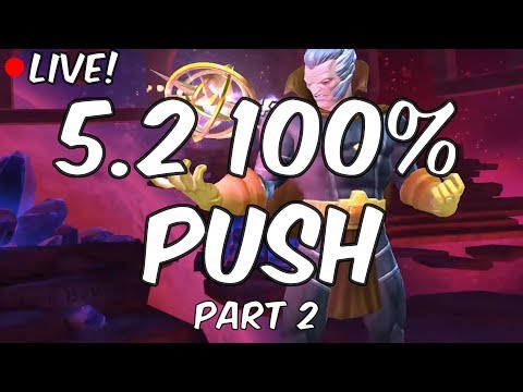 Act 5.2 100% Push - Part 2 - The Journey Continues - Marvel Contest Of Champions