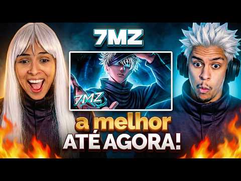 7 MINUTOZ ft. HENRIQUE MENDONÇA: SATORU GOJO | [Casal Jounin React] 🔥
