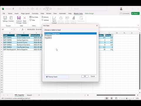 Master Data Hub Demo