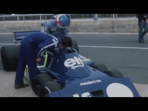 First Test Tyrrell P34 "Six-Wheeler" Silverstone 1975 Patrick Depailler